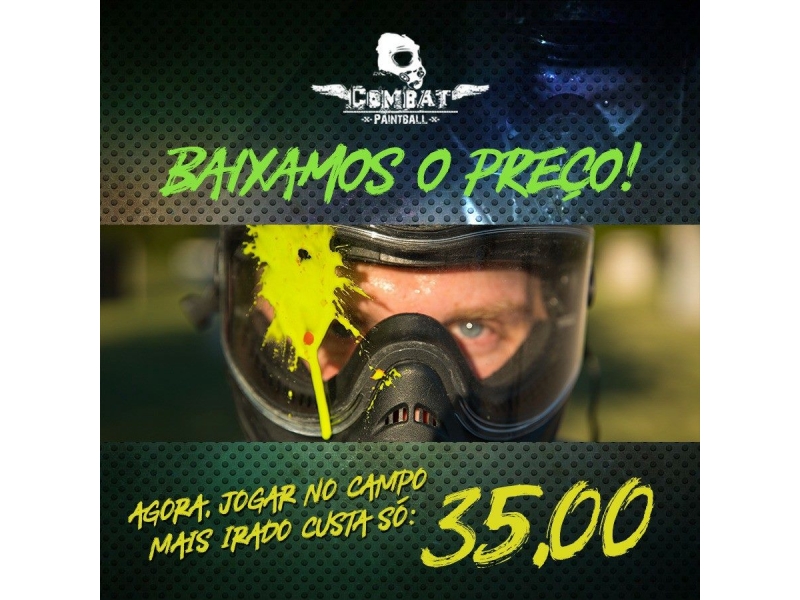 PAINTBALL EM TREMEMBÉ - SP 