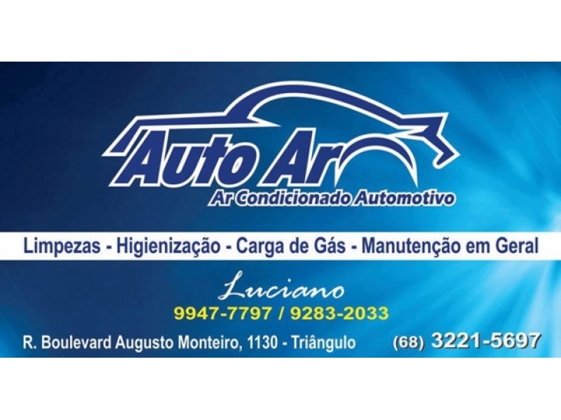 Ar Condicionado Automotivo em Rio Branco - AUTO AR