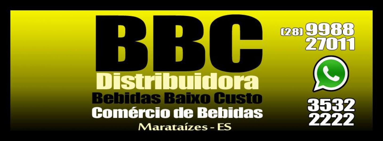 BBC BEBIDAS BAIXO CUSTO