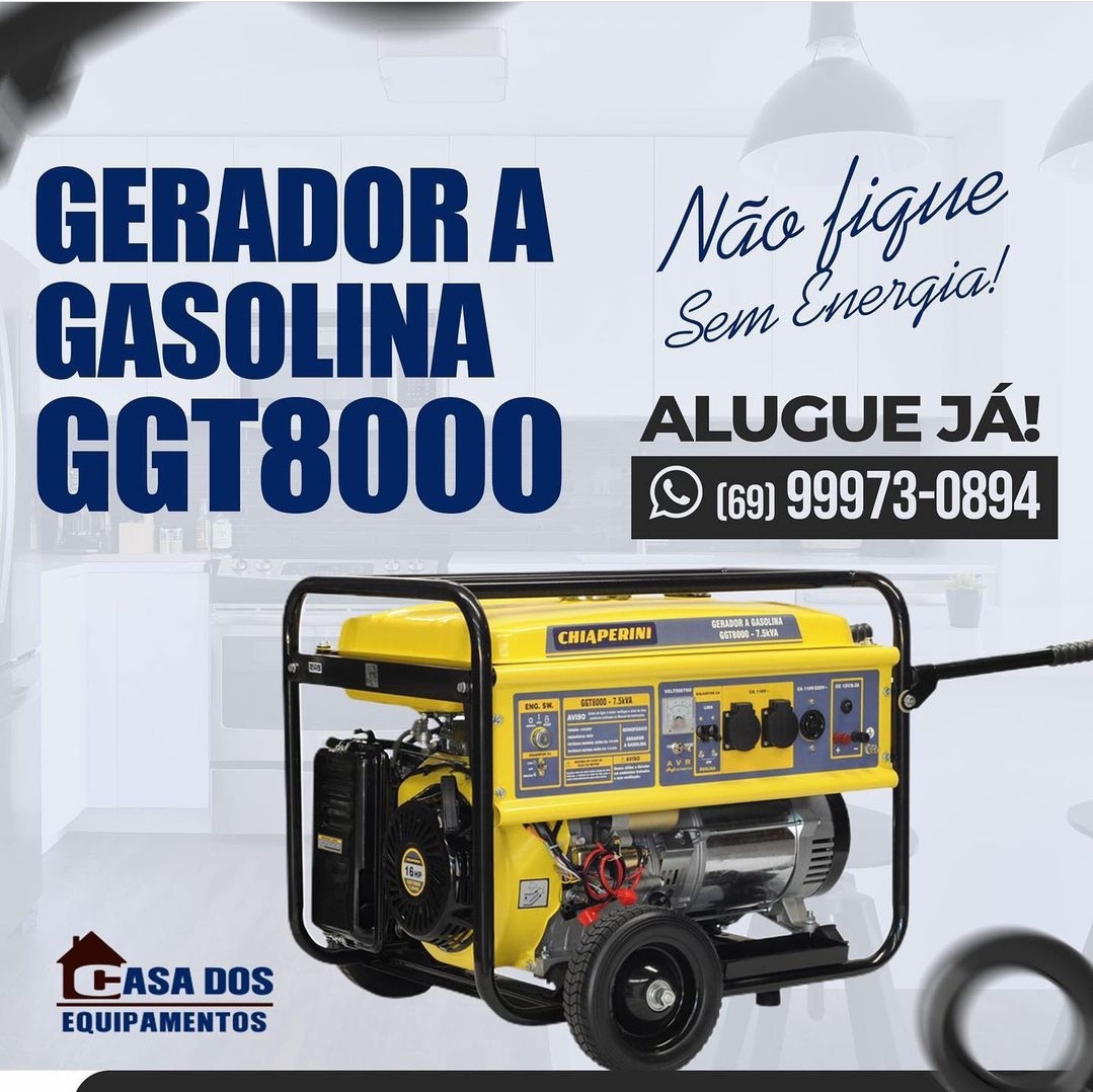 Aluguel de Equipamentos para Construção em Porto Velho. CASA dos EQUIPAMENTOS 