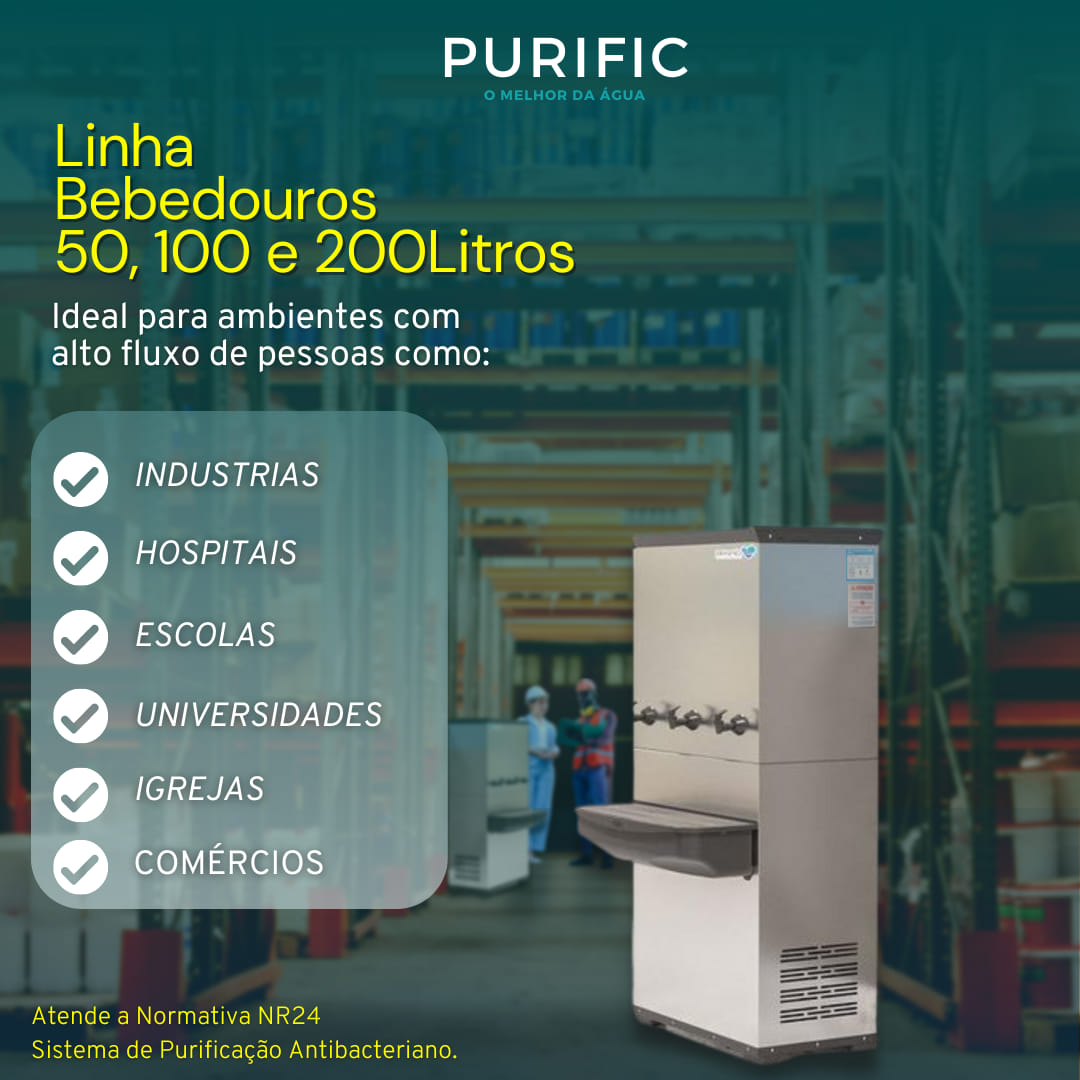 ALUGUEL DE MAQUINA DE PURIFICAR ÁGUA EM SANTA CATARINA 