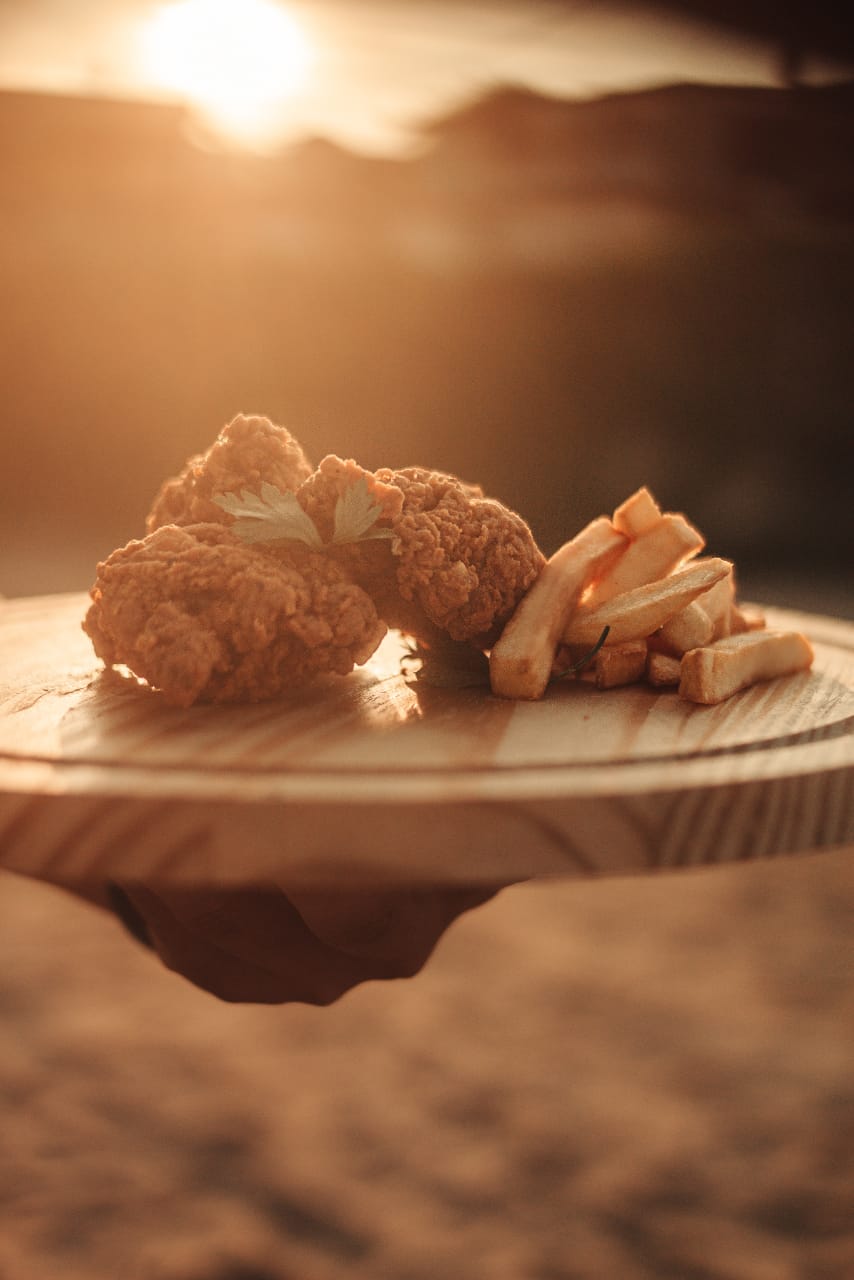 FRANGO FRITO EM MARATAIZES - ES