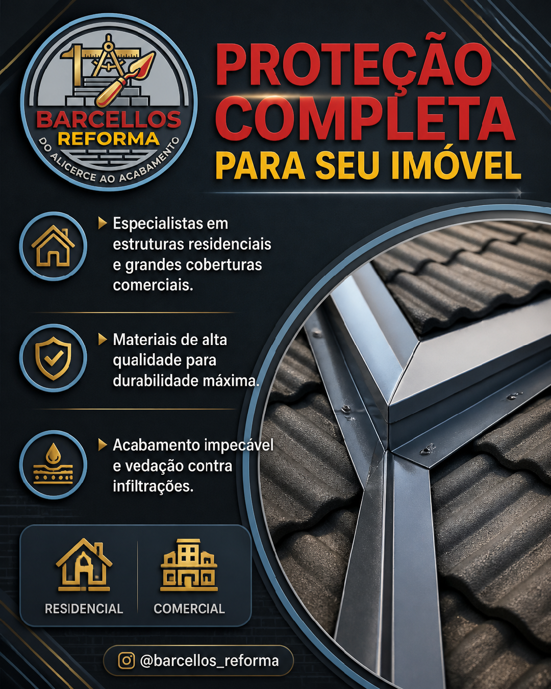 CONSTRUÇÃO E REFORMA DE TELHADOS NA GRANDE PORTO ALEGRE RS