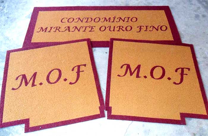 TAPETES PERSONALIZADOS PARA CONDOMÍNIOS EM PETRÓPOLIS