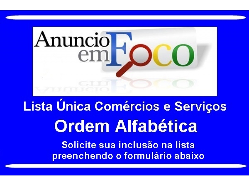 LISTA ÚNICA DE COMÉRCIOS E SERVIÇOS PENEDO - RJ