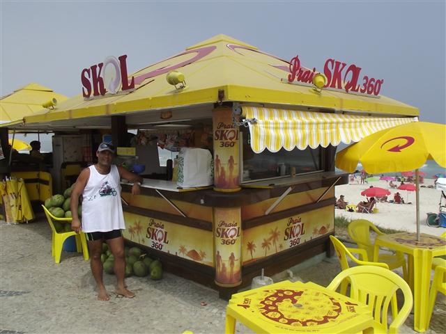 QUIOSQUE NA BARRA DA TIJUCA NO RIO DE JANEIRO - POINT LÉO E MAR - RJ