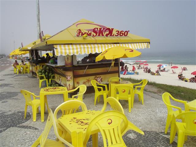 QUIOSQUE NA BARRA DA TIJUCA NO RIO DE JANEIRO - POINT LÉO E MAR - RJ