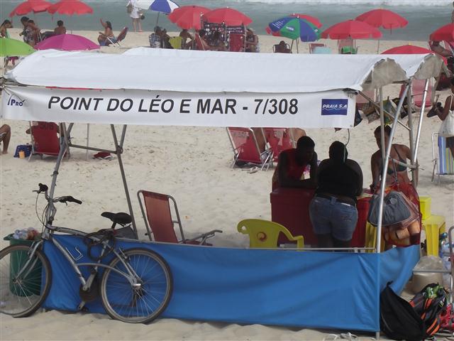 QUIOSQUE NA BARRA DA TIJUCA NO RIO DE JANEIRO - POINT LÉO E MAR - RJ