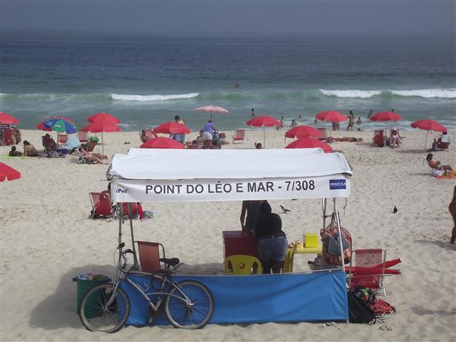 QUIOSQUE NA BARRA DA TIJUCA NO RIO DE JANEIRO - POINT LÉO E MAR - RJ