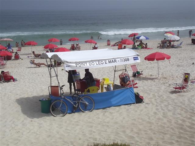 QUIOSQUE NA BARRA DA TIJUCA NO RIO DE JANEIRO - POINT LÉO E MAR - RJ
