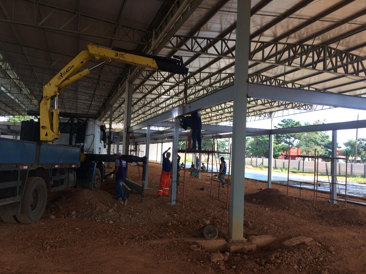 Lajes mezanino em Porto Velho - METAL PVH