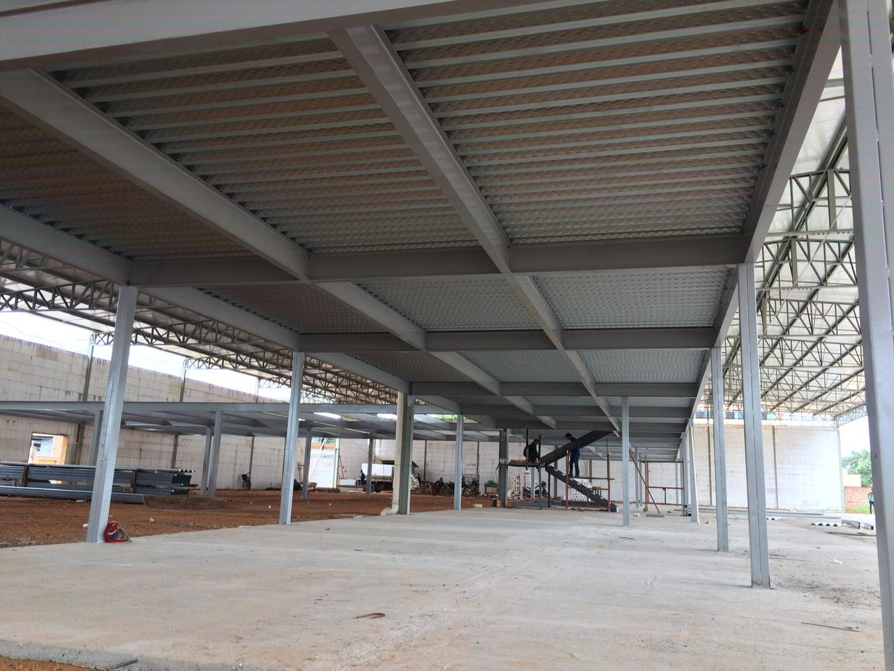 Lajes mezanino em Porto Velho - METAL PVH