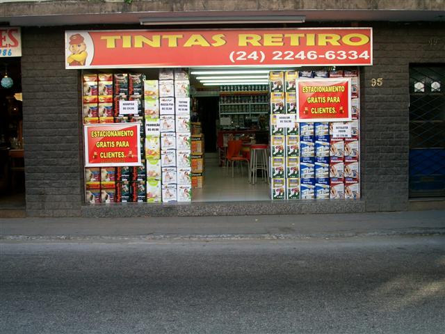 SISTEMA TINTOMETRICO EM PETROPOLIS - TINTAS RETIRO - RJ