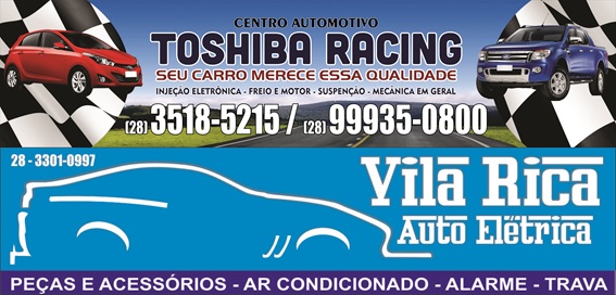 CENTRO AUTOMOTIVO ELETRICA EM CACHOEIRO DE ITAPEMIRIM ES - TOSHIBA RACING