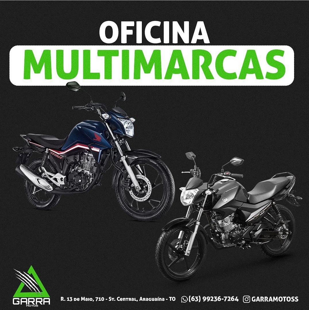 Oficina de Motos em Araguaína -  GARRA MOTOS 