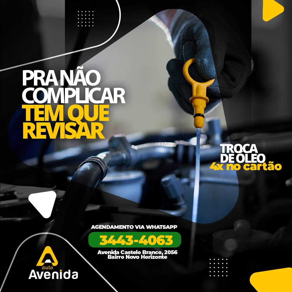 TROCA DE ÓLEO EM CACOAL -RO 