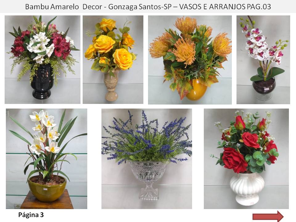Rosas Artificiais em Santos Gonzaga Loja de Plantas Artificiais