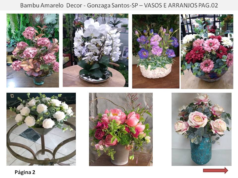 Flores Artificiais em Santos Loja de Plantas Flores Arranjos artificiais