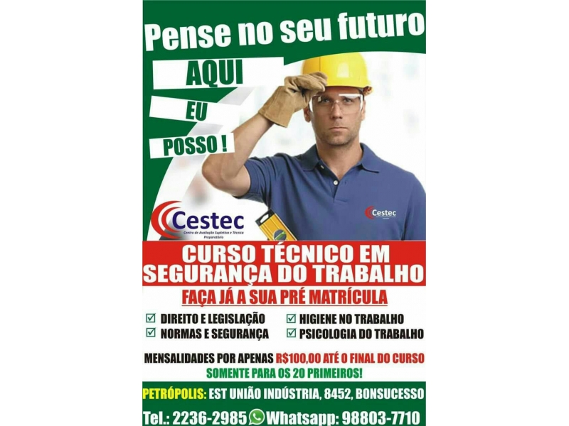 CURSO TÉCNICO DE ENFERMAGEM EM PETROPOLIS 