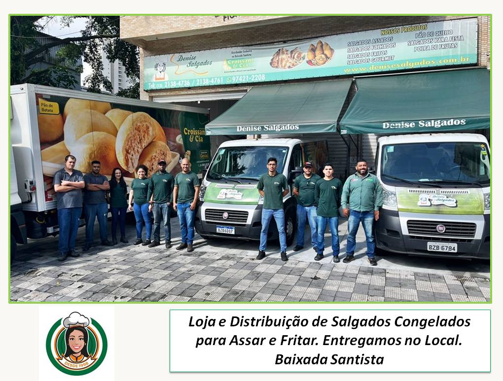 Distribuidora de Salgados Congelados Peruíbe para Fritar e Assar Venda atacado e Varejo  