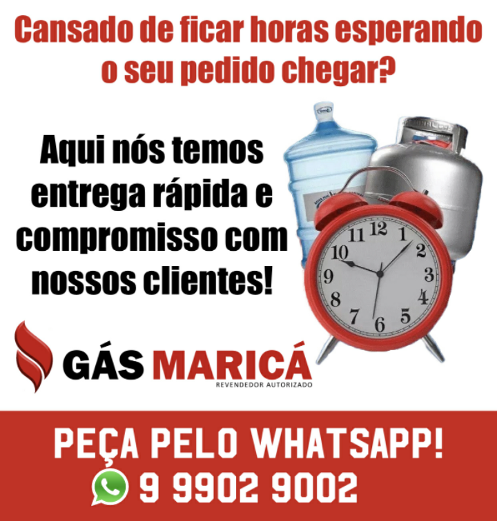 DISK ENTREGA DE GÁS EM MARICÁ - RJ