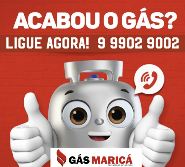 DISK ENTREGA DE GÁS EM MARICÁ - RJ