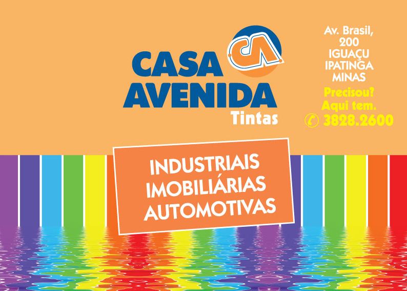 TINTAS INDUSTRIAIS AUTOMOTIVAS E IMOBILIARIAS EM IPATINGA - CASA AVENIDA - MG