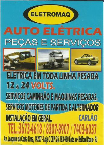 AUTO ELETRICA PARA CAMINHAO EM BELFORD ROXO RJ