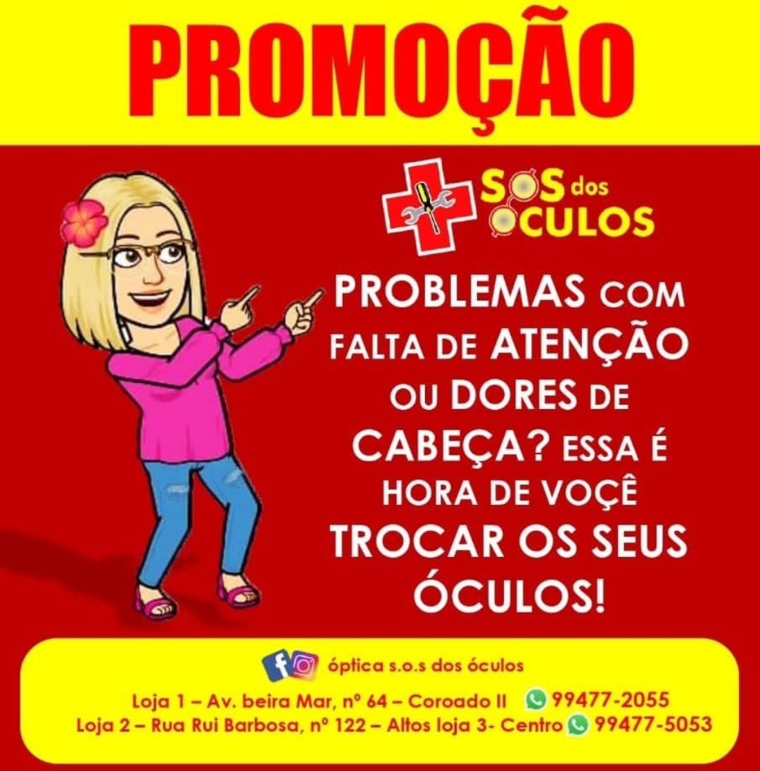 ÓTICAS NO COROADO EM MANAUS - SOS dos ÓCULOS 