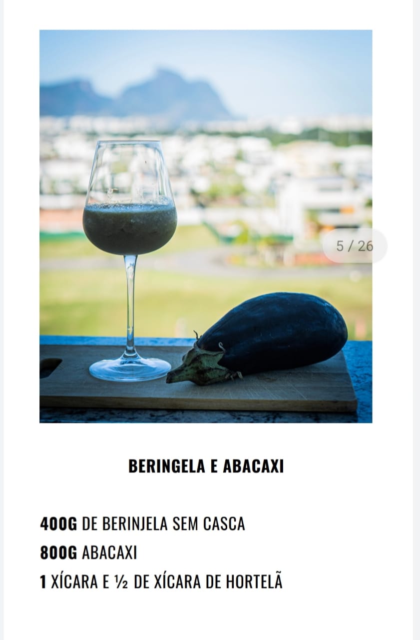 SUCOS CONGELADOS DETOX NA BARRA DA TIJUCA RJ