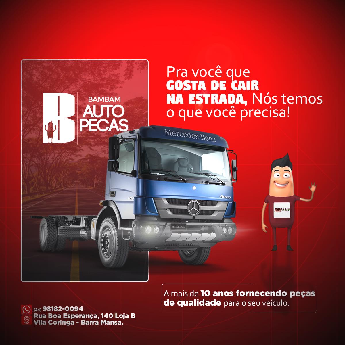 AUTO PEÇAS PARA CAMINHOES EM BARRA MANSA - RJ