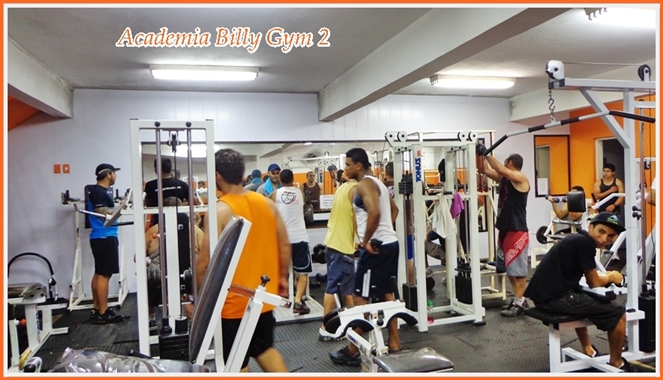 ACADEMIA DE MUSCULAÇÃO EM GUARUJÁ - ACADEMIA BILLY GYM II - SP