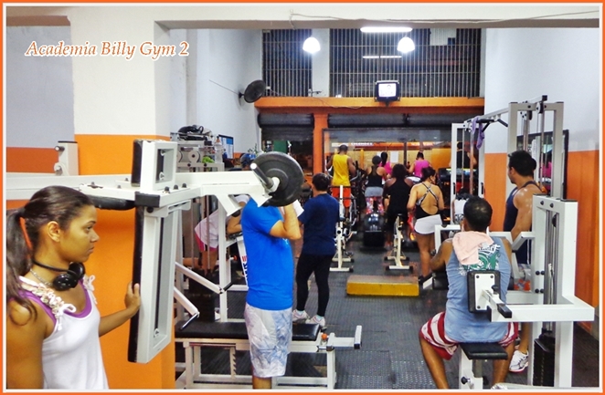 ACADEMIA DE MUSCULAÇÃO EM GUARUJÁ - ACADEMIA BILLY GYM II - SP