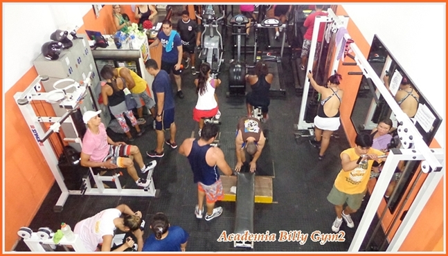 ACADEMIA DE MUSCULAÇÃO EM GUARUJÁ - ACADEMIA BILLY GYM II - SP