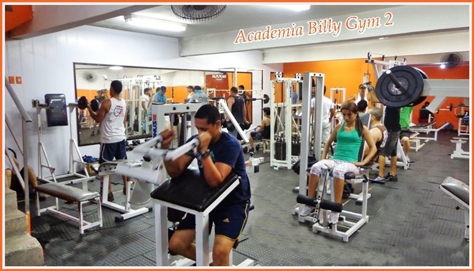 ACADEMIA DE MUSCULAÇÃO EM GUARUJÁ - ACADEMIA BILLY GYM II - SP