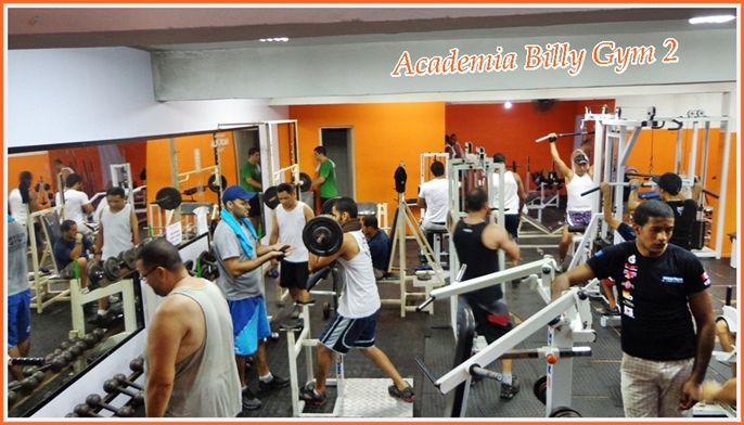 ACADEMIA DE MUSCULAÇÃO EM GUARUJÁ - ACADEMIA BILLY GYM II - SP