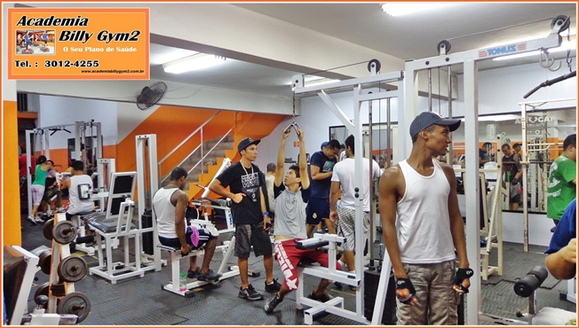 ACADEMIA DE MUSCULAÇÃO EM GUARUJÁ - ACADEMIA BILLY GYM II - SP