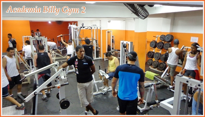 ACADEMIA DE MUSCULAÇÃO EM GUARUJÁ - ACADEMIA BILLY GYM II - SP