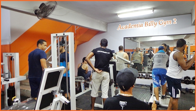 ACADEMIA DE MUSCULAÇÃO EM GUARUJÁ - ACADEMIA BILLY GYM II - SP