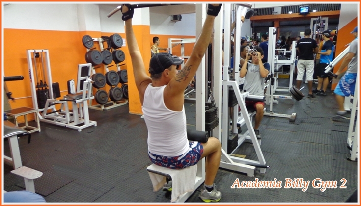ACADEMIA DE MUSCULAÇÃO EM GUARUJÁ - ACADEMIA BILLY GYM II - SP