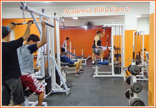 ACADEMIA DE MUSCULAÇÃO EM GUARUJÁ - ACADEMIA BILLY GYM II - SP