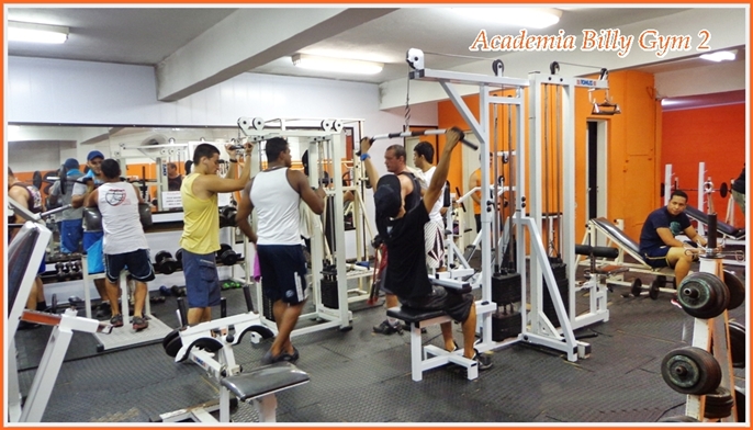 ACADEMIA DE MUSCULAÇÃO EM GUARUJÁ - ACADEMIA BILLY GYM II - SP