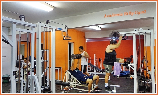 ACADEMIA DE MUSCULAÇÃO EM GUARUJÁ - ACADEMIA BILLY GYM II - SP