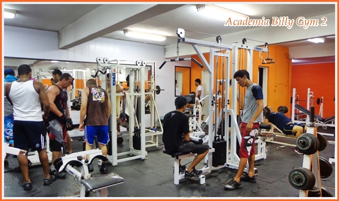 ACADEMIA DE MUSCULAÇÃO EM GUARUJÁ - ACADEMIA BILLY GYM II - SP