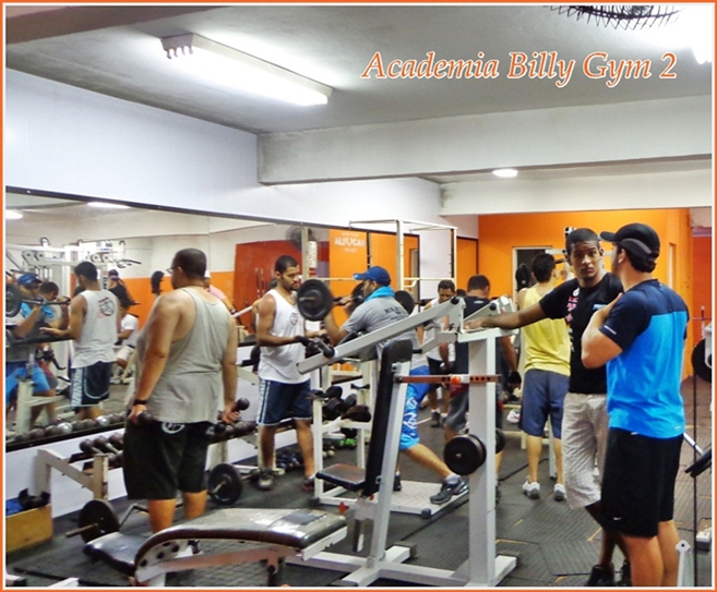 ACADEMIA DE MUSCULAÇÃO EM GUARUJÁ - ACADEMIA BILLY GYM II - SP