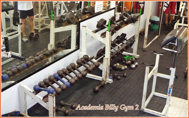 ACADEMIA DE MUSCULAÇÃO EM GUARUJÁ - ACADEMIA BILLY GYM II - SP