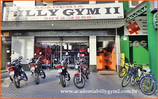 ACADEMIA DE MUSCULAÇÃO EM GUARUJÁ - ACADEMIA BILLY GYM II - SP