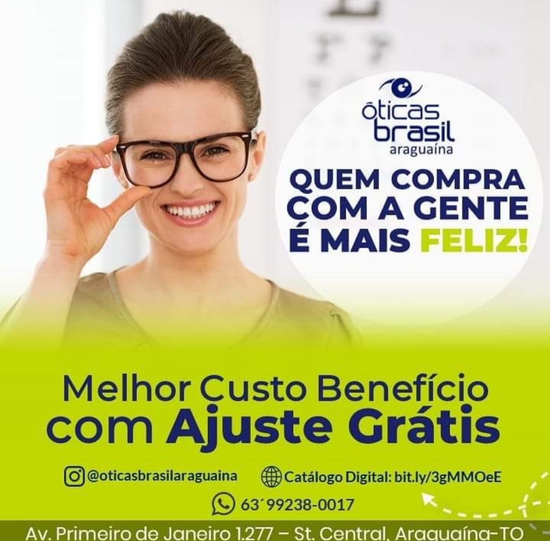 Óticas em Araguaína - Óticas Brasil 