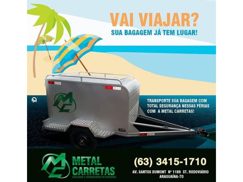CARRETAS E REBOQUES EM ARAGUAINA