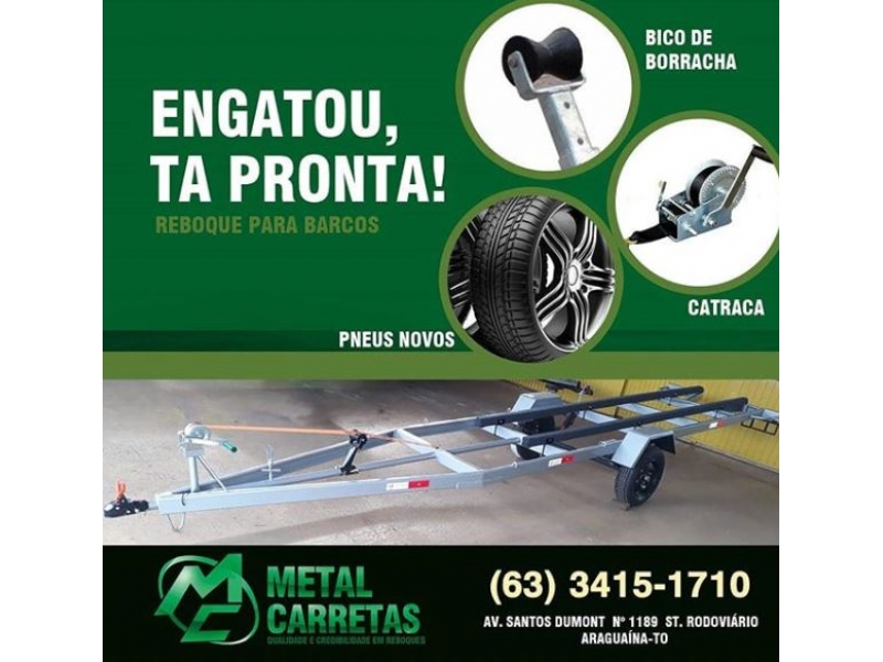 CARRETAS E REBOQUES EM ARAGUAINA
